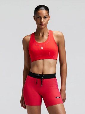 Bandit Women's Vanisher Pop Stitch Arco Run Bra - Poppy XS